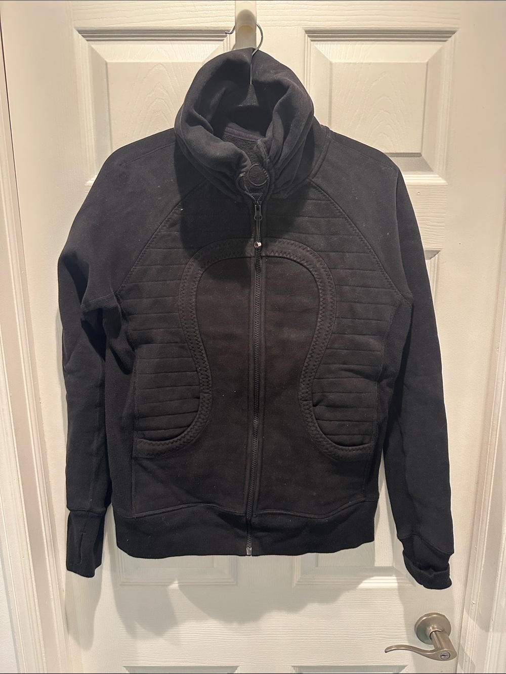 Lululemon Black Scuba Hoodie Size 12